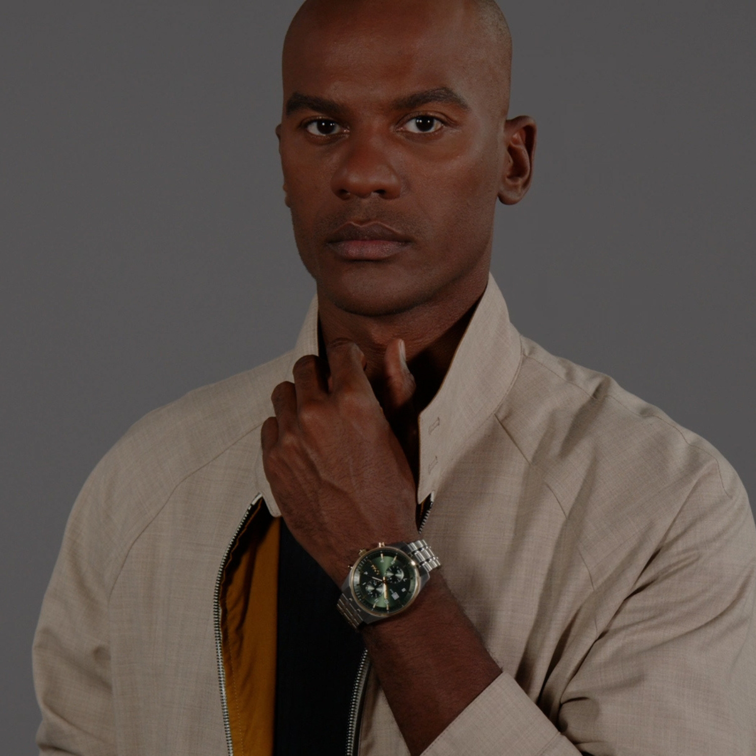 Boss Stainless Steel Green watch