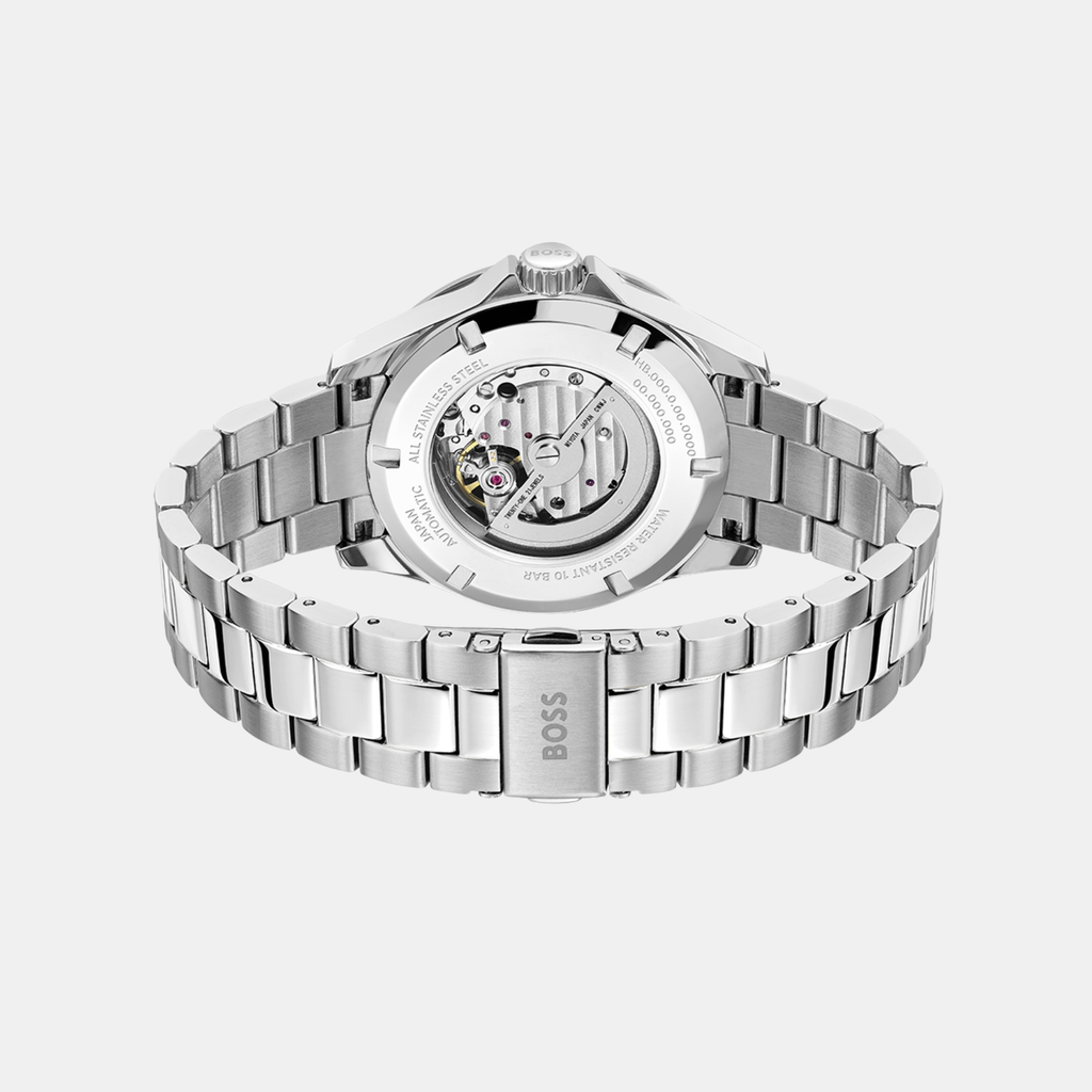 Boss Men Round Green watch