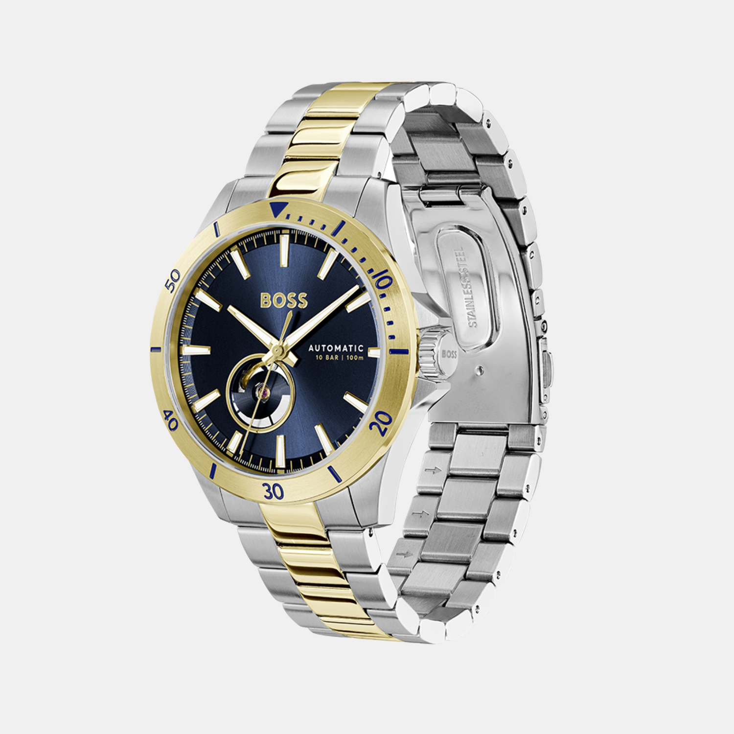 Boss 43 mm Round Automatic watch