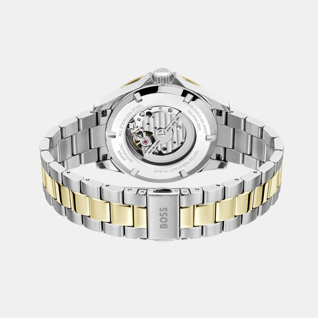 Boss Men Round Blue watch