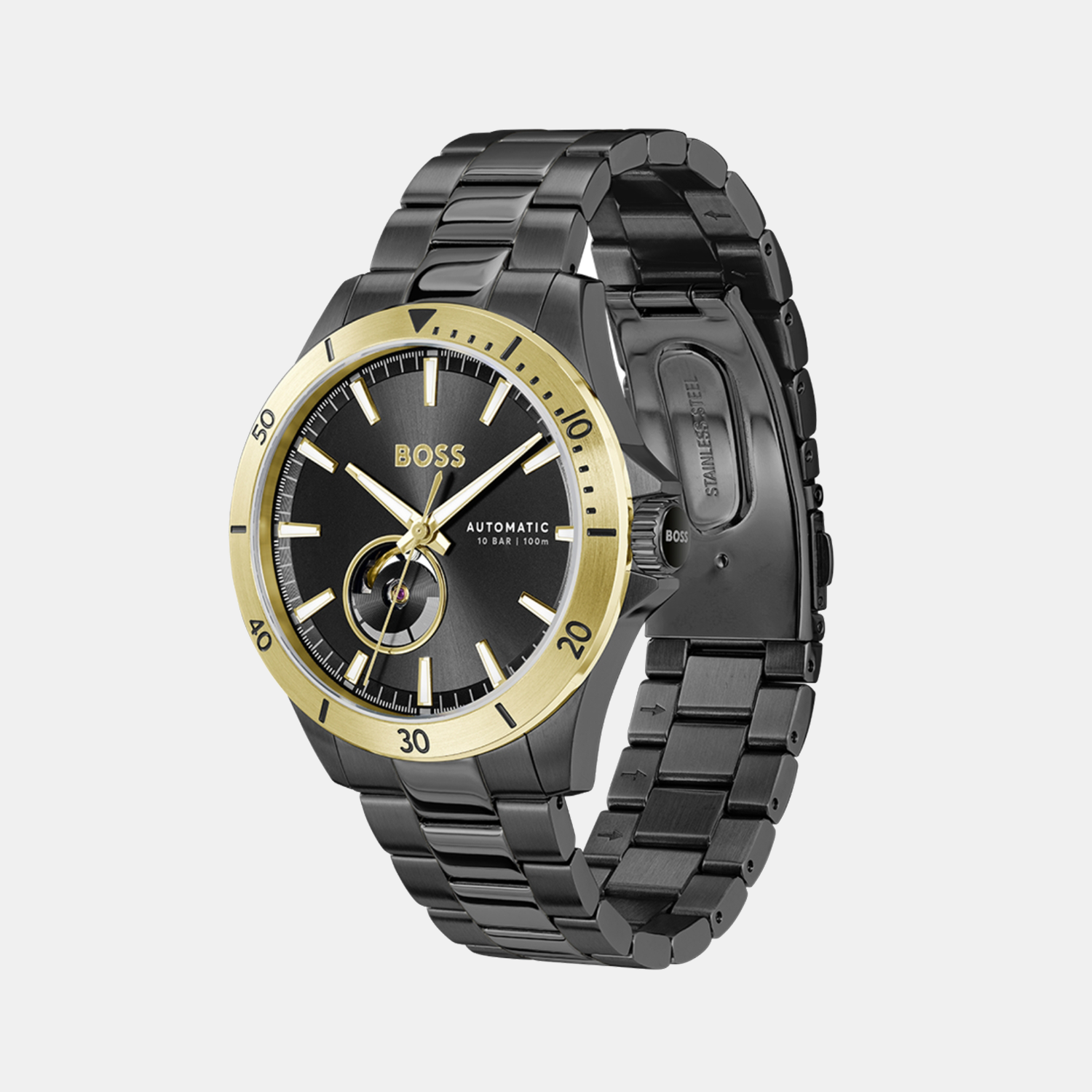 Boss 43 mm Round Automatic watch
