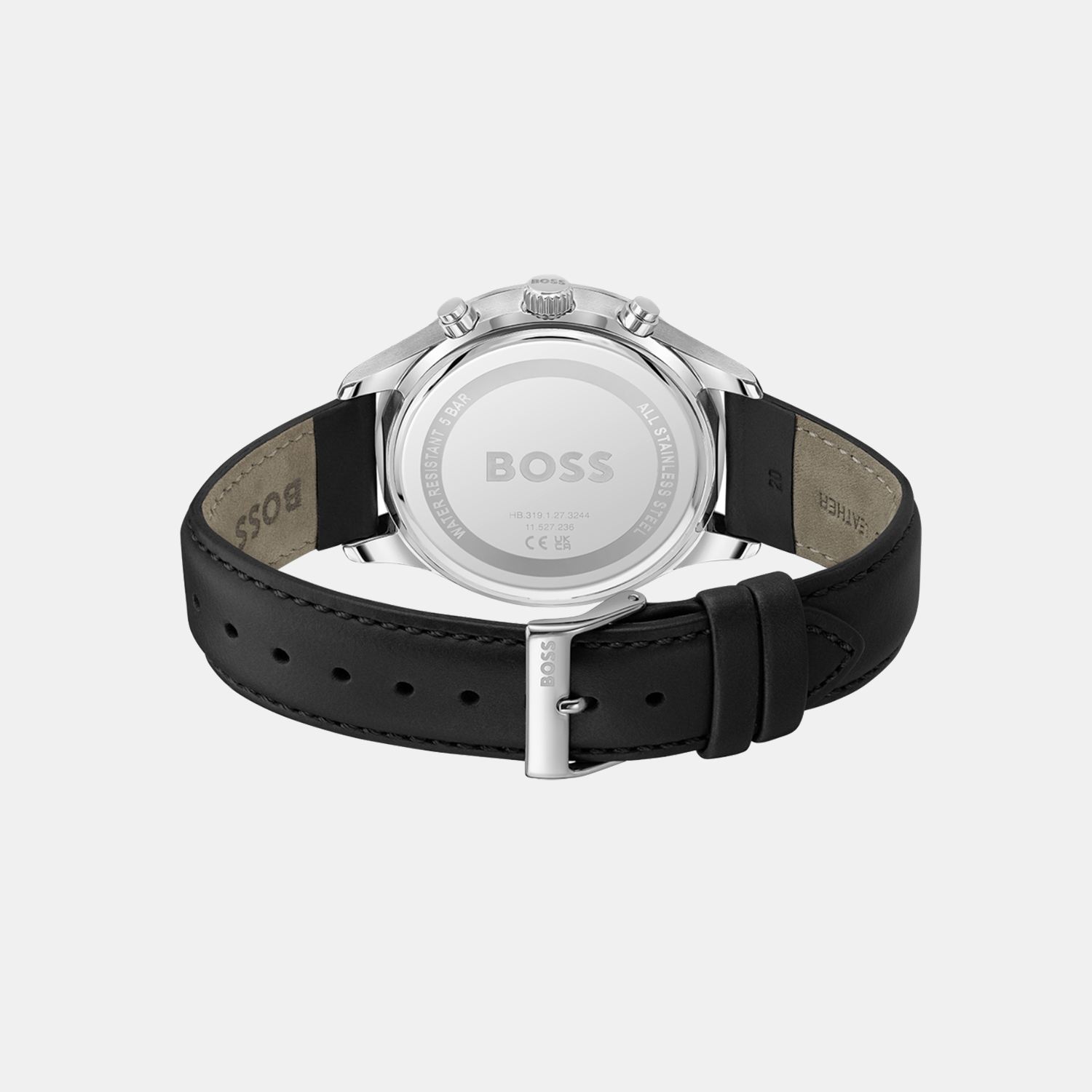 Boss Men Round Black watch