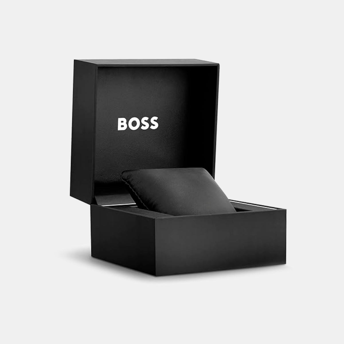 Boss Leather Black watch