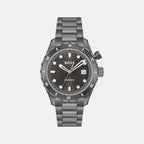 Bossmatic Men Automatic Grey Dial Analog Stainless Steel Watch 1514213