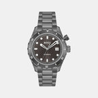Bossmatic Men Automatic Grey Dial Analog Stainless Steel Watch 1514213