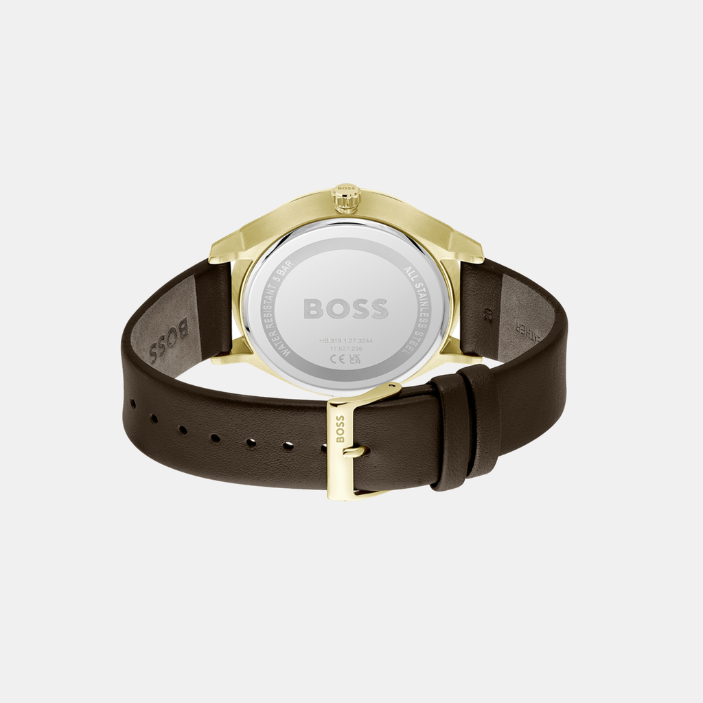 Boss Men Round Black watch