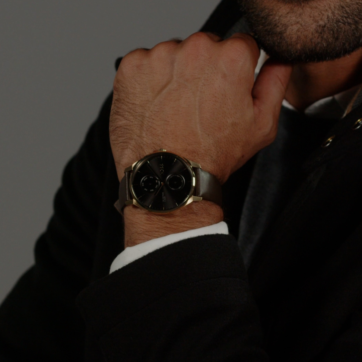 Boss Stainless Steel Round watch