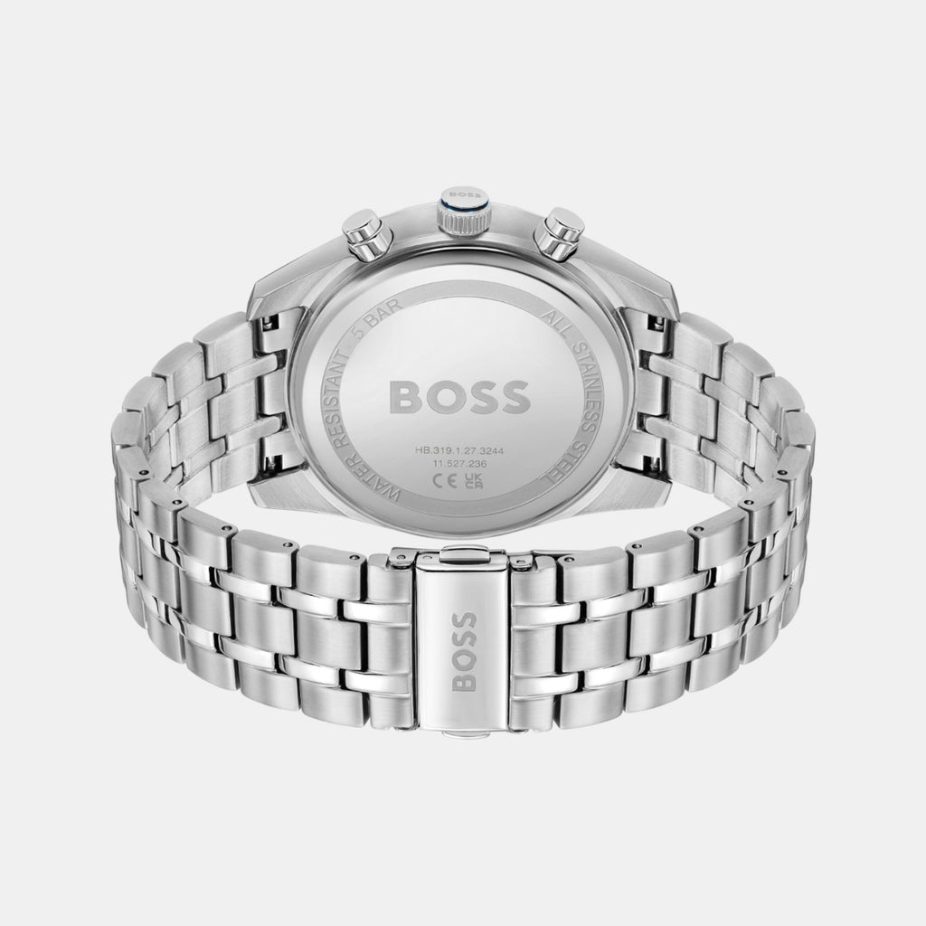 Skytraveller Men Quartz Blue Dial Chronograph Stainless Steel Watch 1514216