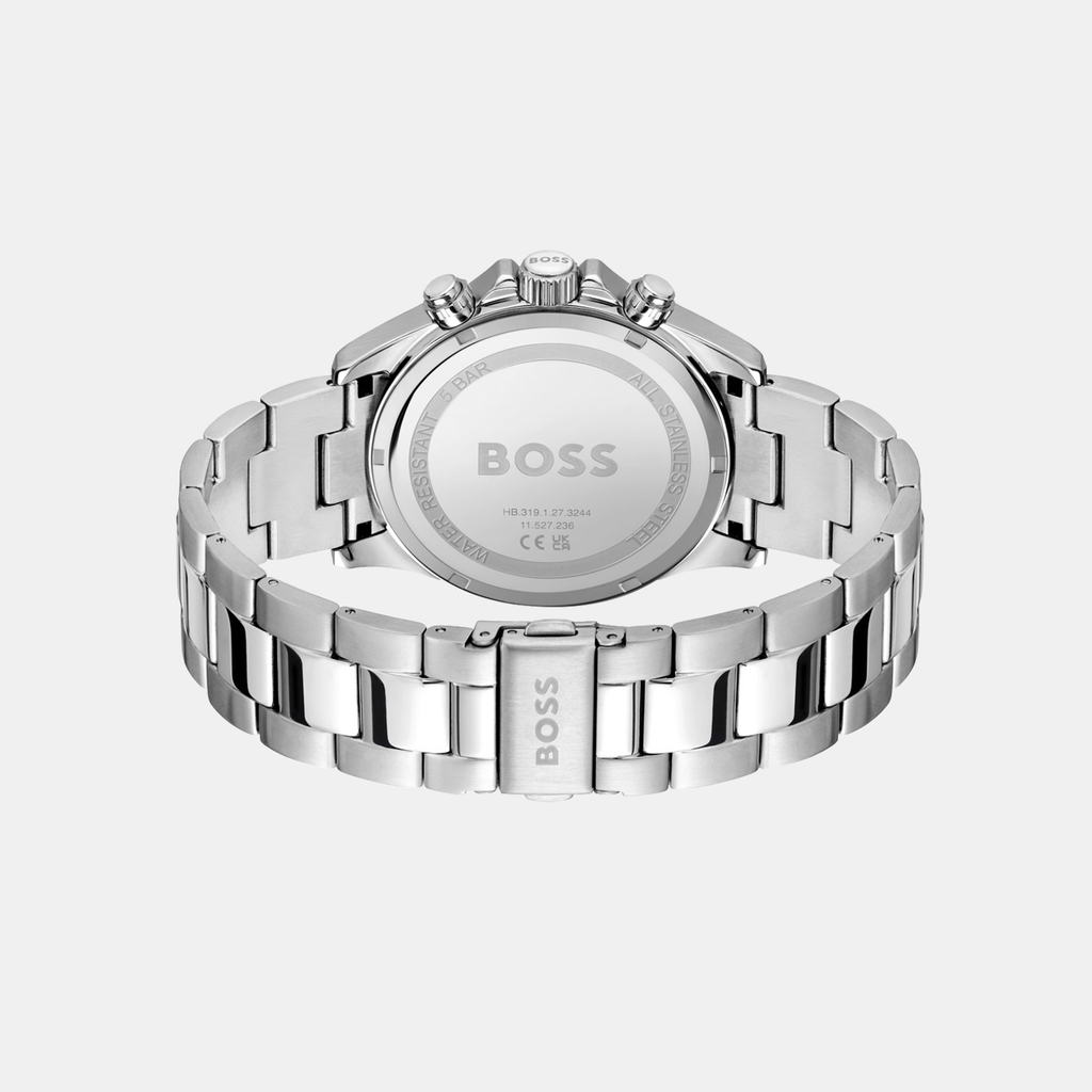 Hero Qtm Men Quartz Green Dial Chronograph Stainless Steel Watch 1514217