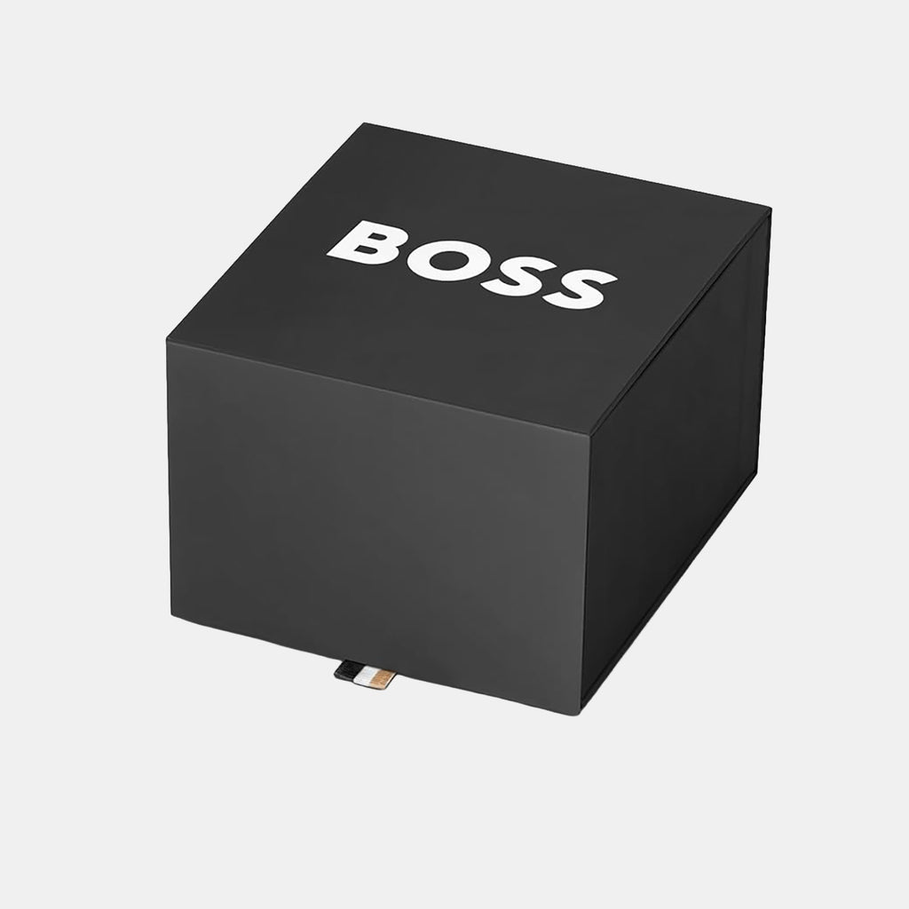 Candor Chrono Men Quartz Black Dial Chronograph Leather Watch 1514218