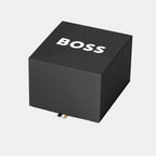 Candor Chrono Men Quartz Black Dial Chronograph Leather Watch 1514218