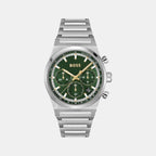 Candor Chrono Men Quartz Dark Green Dial Chronograph Stainless Steel Watch 1514220