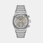 Candor Chrono Men Quartz Grey Dial Chronograph Stainless Steel Watch 1514221