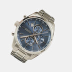 Grand Prix 44 Men Quartz Blue Dial Chronograph Stainless Steel Watch 1514226