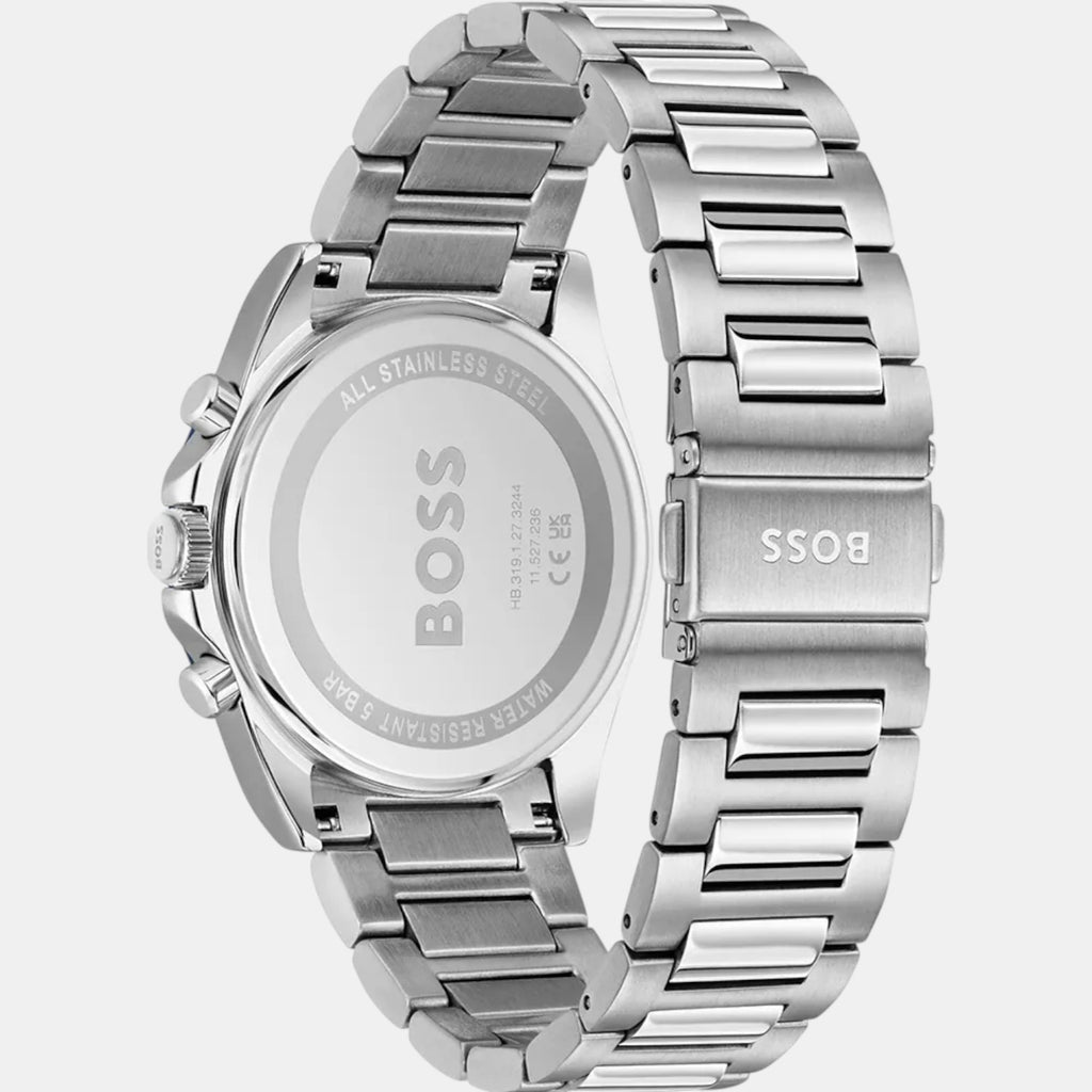 Strike Men Quartz Blue Dial Chronograph Stainless Steel Watch 1514240