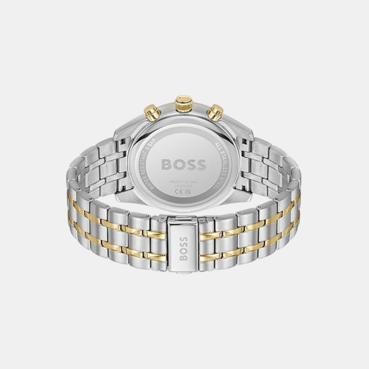Boss Skytraveller Men Quartz Blue Dial Chronograph Stainless Steel Watch 1514247
