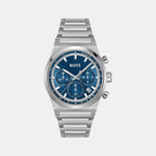 Candor Chrono Men Quartz Blue Dial Chronograph Stainless Steel Watch 1514250