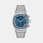 Candor Chrono Men Quartz Blue Dial Chronograph Stainless Steel Watch 1514250