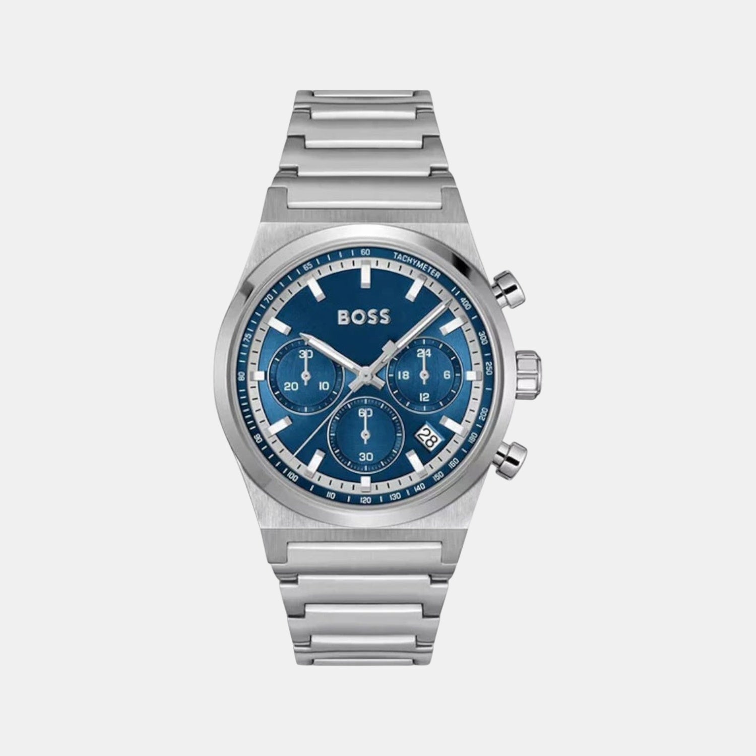 Candor Chrono Men Quartz Blue Dial Chronograph Stainless Steel Watch 1514250