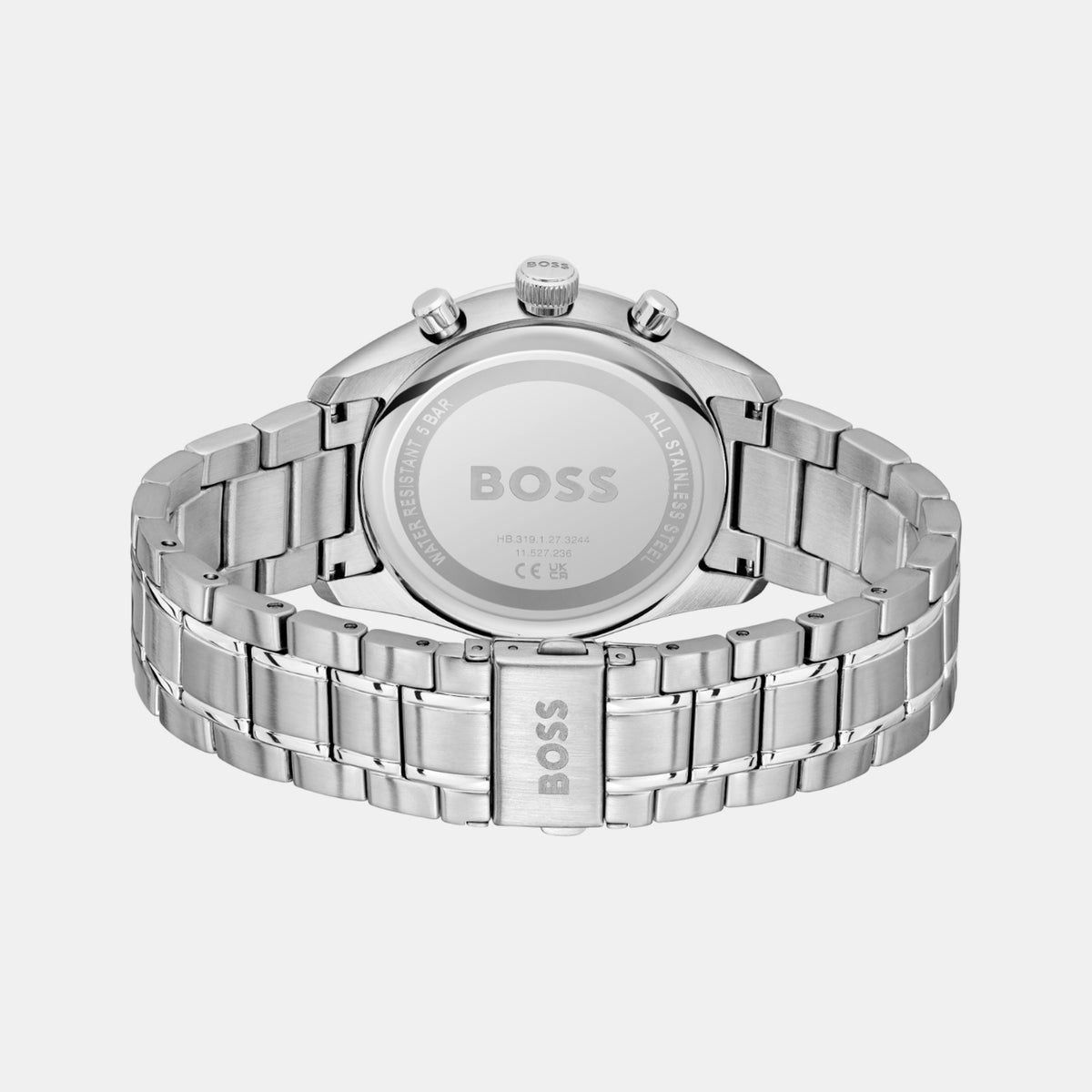 Boss Grand Prix 44 Men Quartz Green Dial Chronograph Stainless Steel Watch 1514266