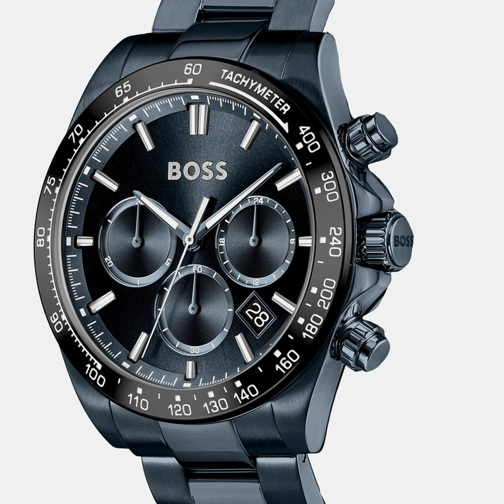 Hero 2.0 Men Quartz Blue Dial Chronograph Stainless Steel Watch 1514270