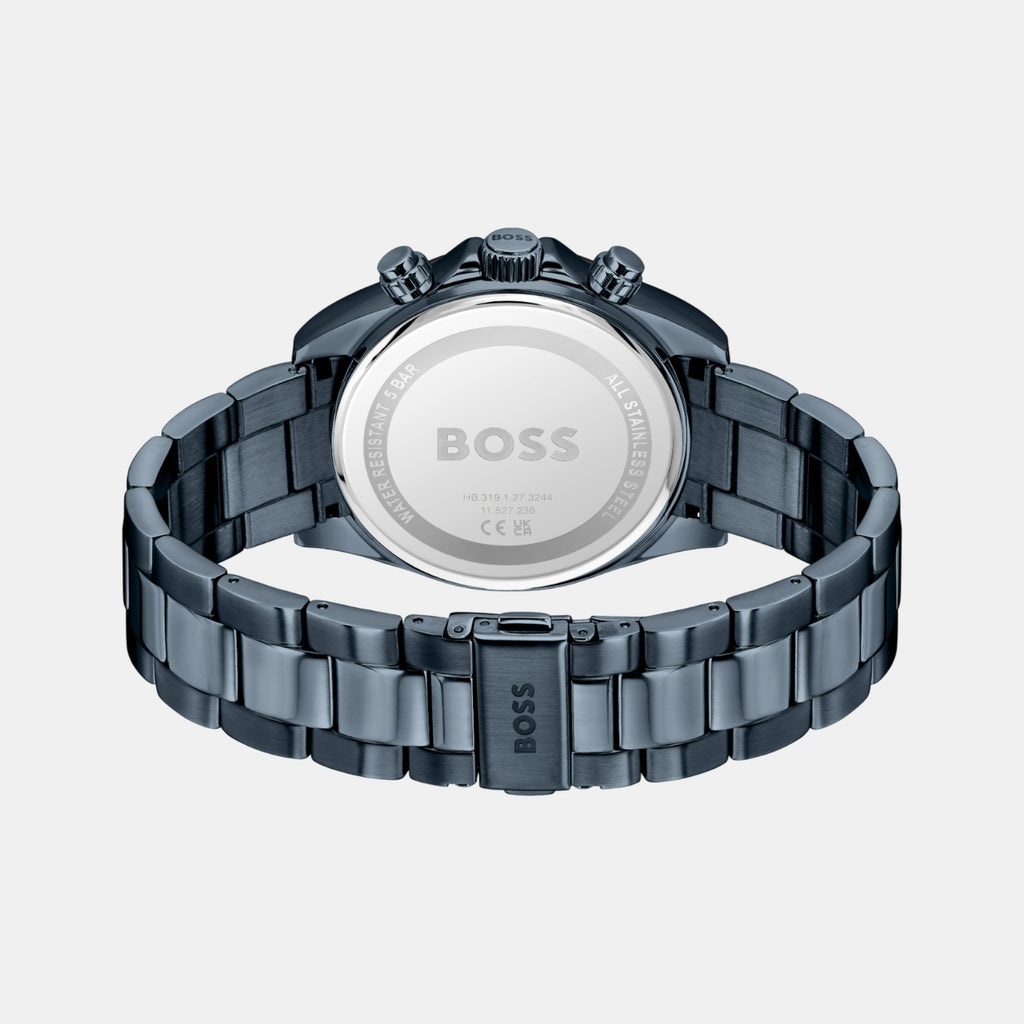 Hero 2.0 Men Quartz Blue Dial Chronograph Stainless Steel Watch 1514270