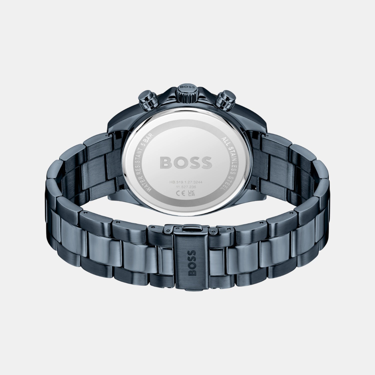 Hero 2.0 Men Quartz Blue Dial Chronograph Stainless Steel Watch 1514270