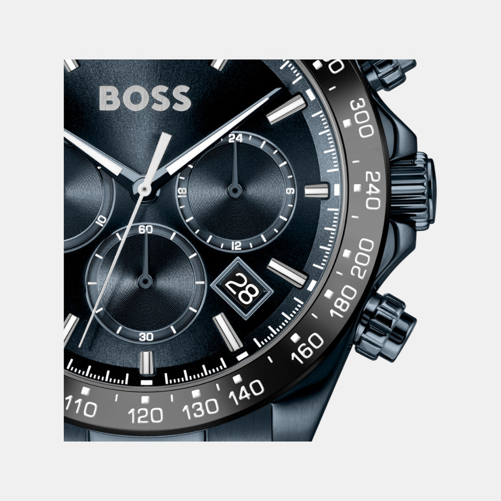 Hero 2.0 Men Quartz Blue Dial Chronograph Stainless Steel Watch 1514270