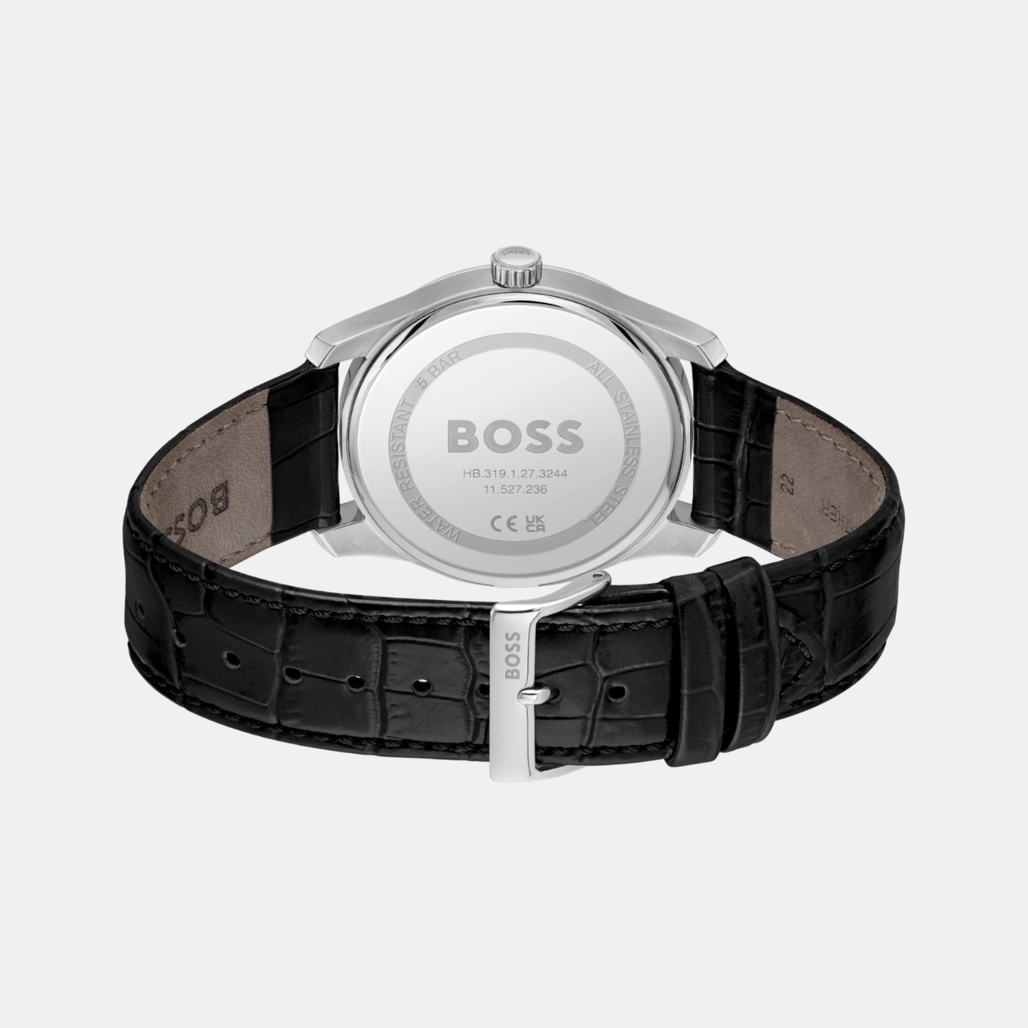 Principle Master Men Quartz Black Dial Multi-Function Calf Watch 1514272