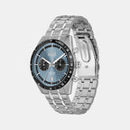 Tourmaster Men Quartz Blue Dial Multi-Function Stainless Steel Watch 1514286