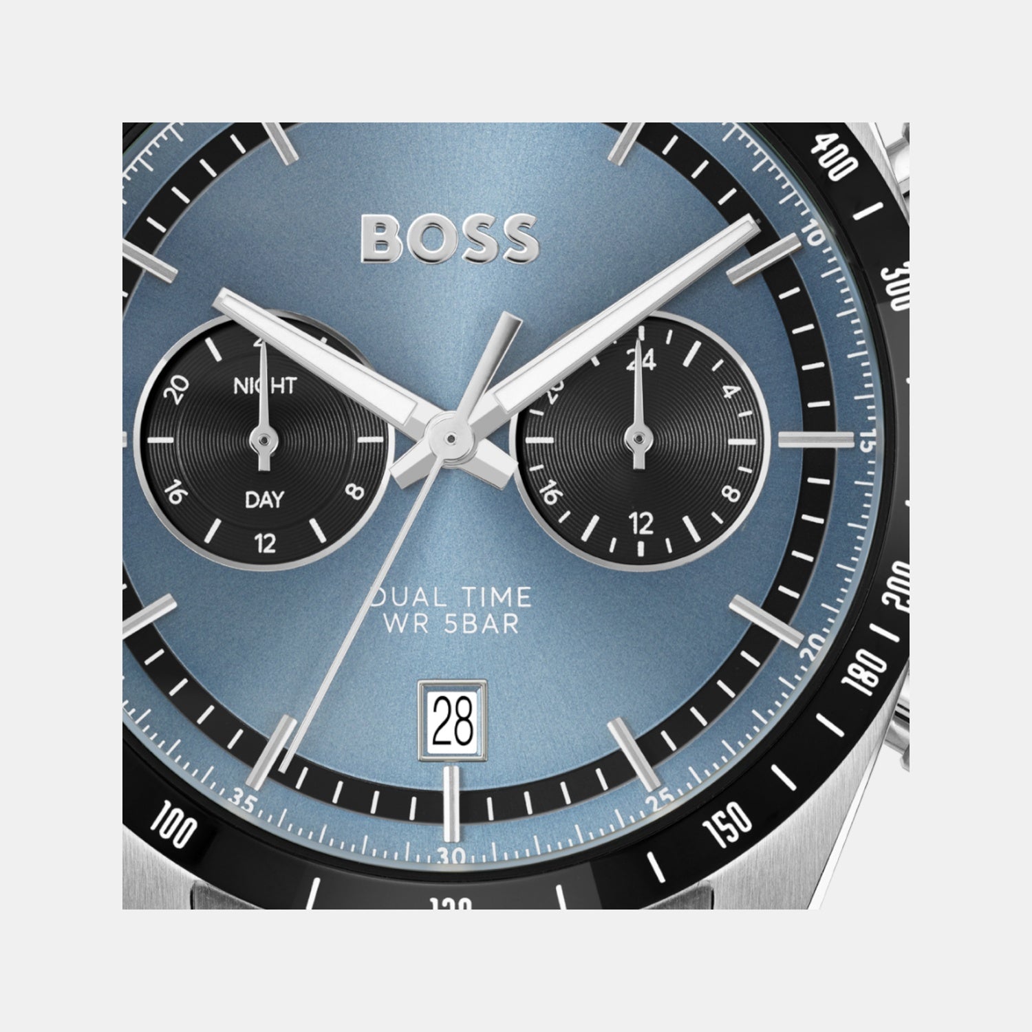 Tourmaster Men Quartz Blue Dial Multi-Function Stainless Steel Watch 1514286