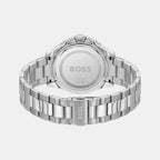 Troper Sport Men Quartz Black Dial Analog Stainless Steel Watch 1514295