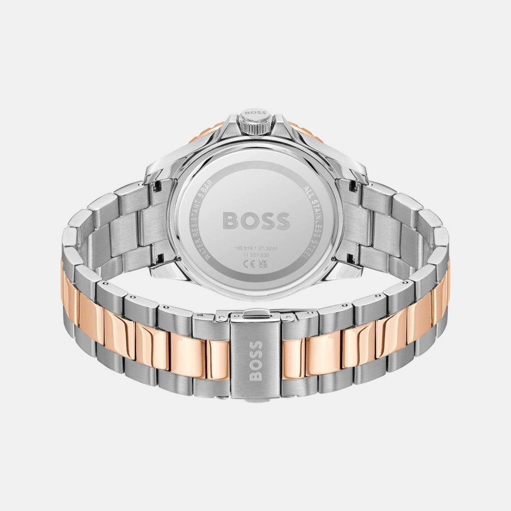 Troper Sport Men Quartz Blue Dial Analog Stainless Steel Watch 1514296