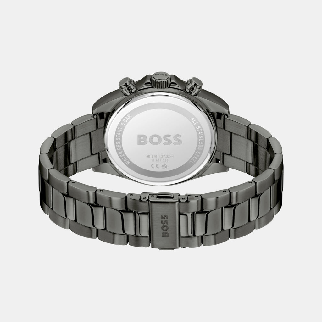 Hero 2.0 Men Quartz Grey Dial Chronograph Stainless Steel Watch 1514299
