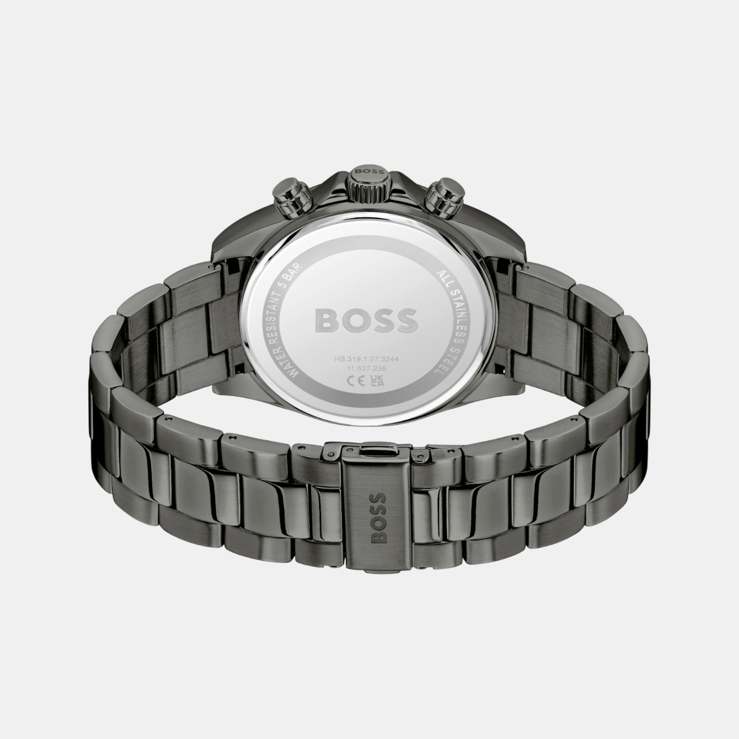 Hero 2.0 Men Quartz Grey Dial Chronograph Stainless Steel Watch 1514299