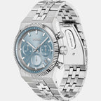 Candor Men Quartz Blue Dial Chronograph Stainless Steel Watch 1514306