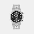 Candor Men Quartz Black Dial Chronograph Stainless Steel Watch 1514307