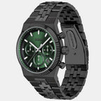 Candor Men Quartz Green Dial Chronograph Stainless Steel Watch 1514308