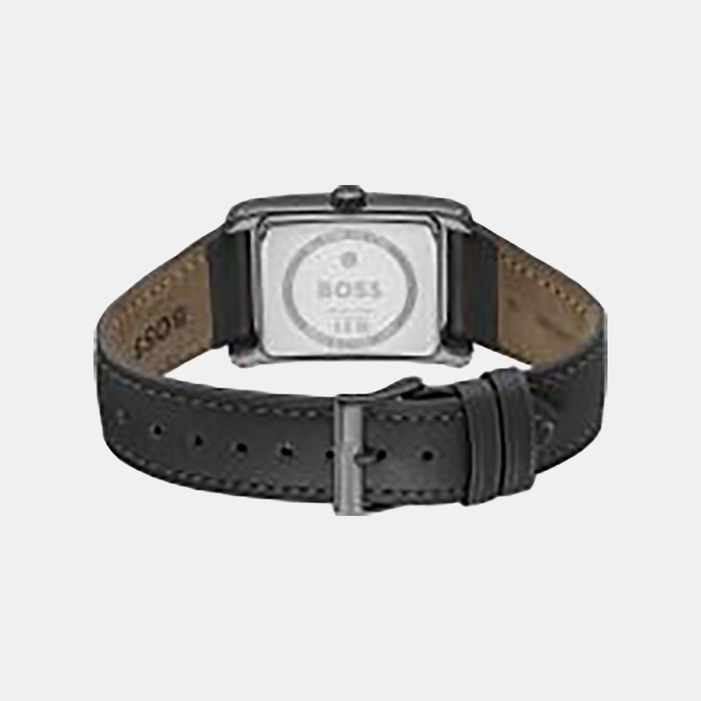 Principle Dress Multi Men Quartz Olive Green Dial Multi-Function Leather Watch 1514317