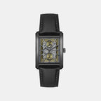 Principle Dress Multi Men Quartz Olive Green Dial Multi-Function Leather Watch 1514317