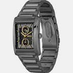 Principle Dress Men Quartz Grey Dial Multi-Function Stainless Steel Watch 1514319