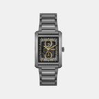 Principle Dress Men Quartz Grey Dial Multi-Function Stainless Steel Watch 1514319