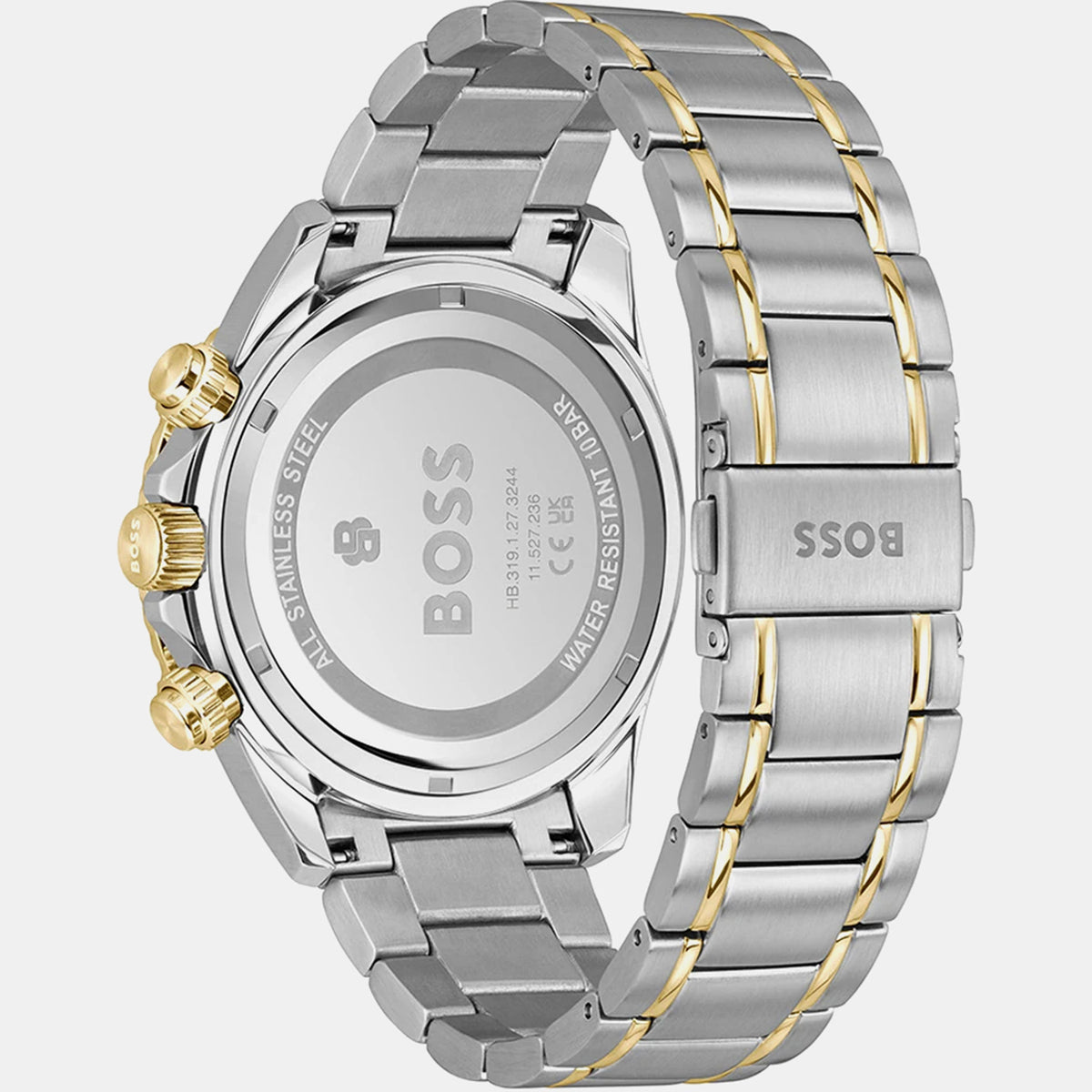 Boss Sealiner Men Quartz Green Dial Chronograph Stainless Steel Watch 1514325