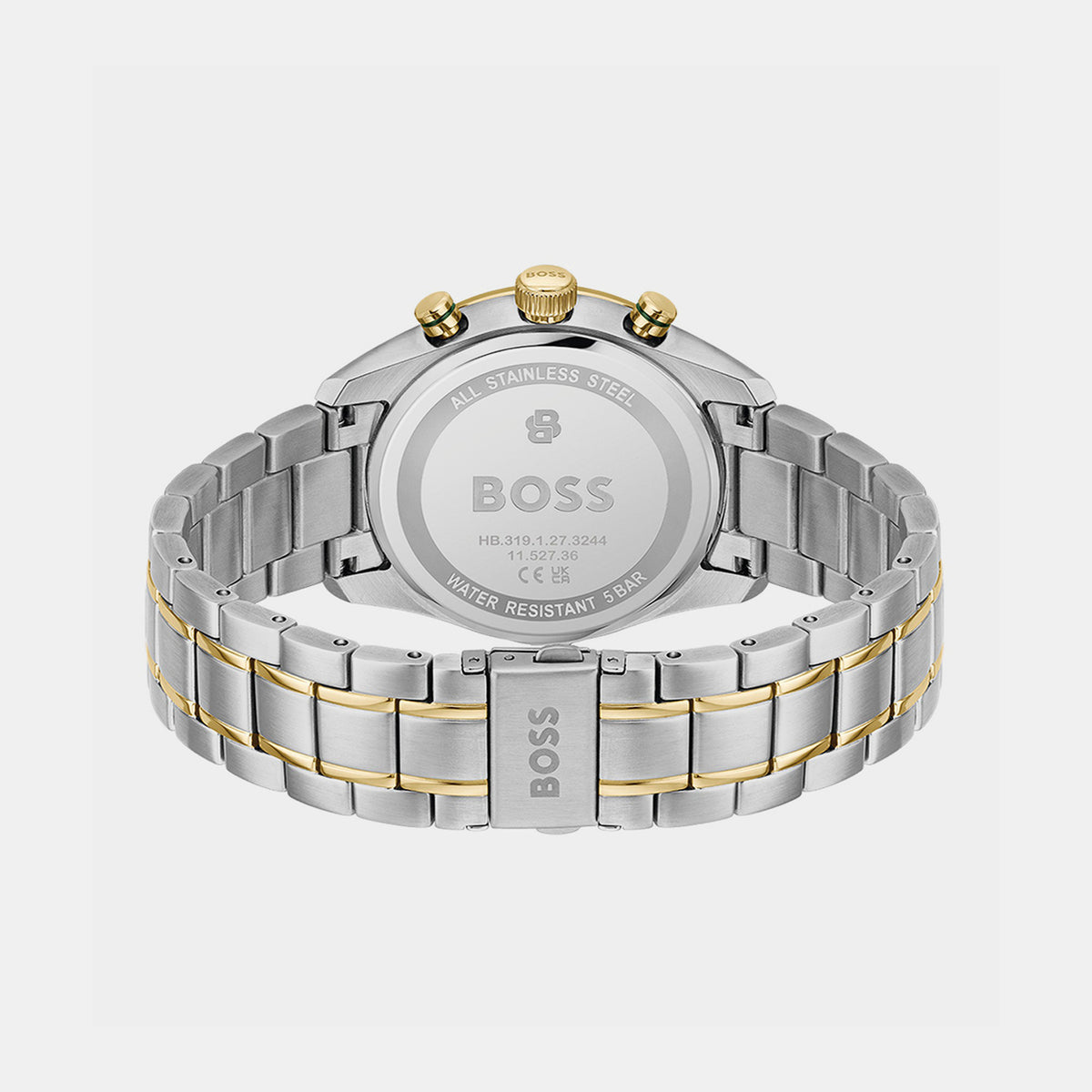Grand Prix Vitesse Men Quartz Green Dial Analog Stainless Steel Watch 1514345