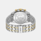 Skytraveller Men Quartz Silver Dial Chronograph Stainless Steel Watch 1514350