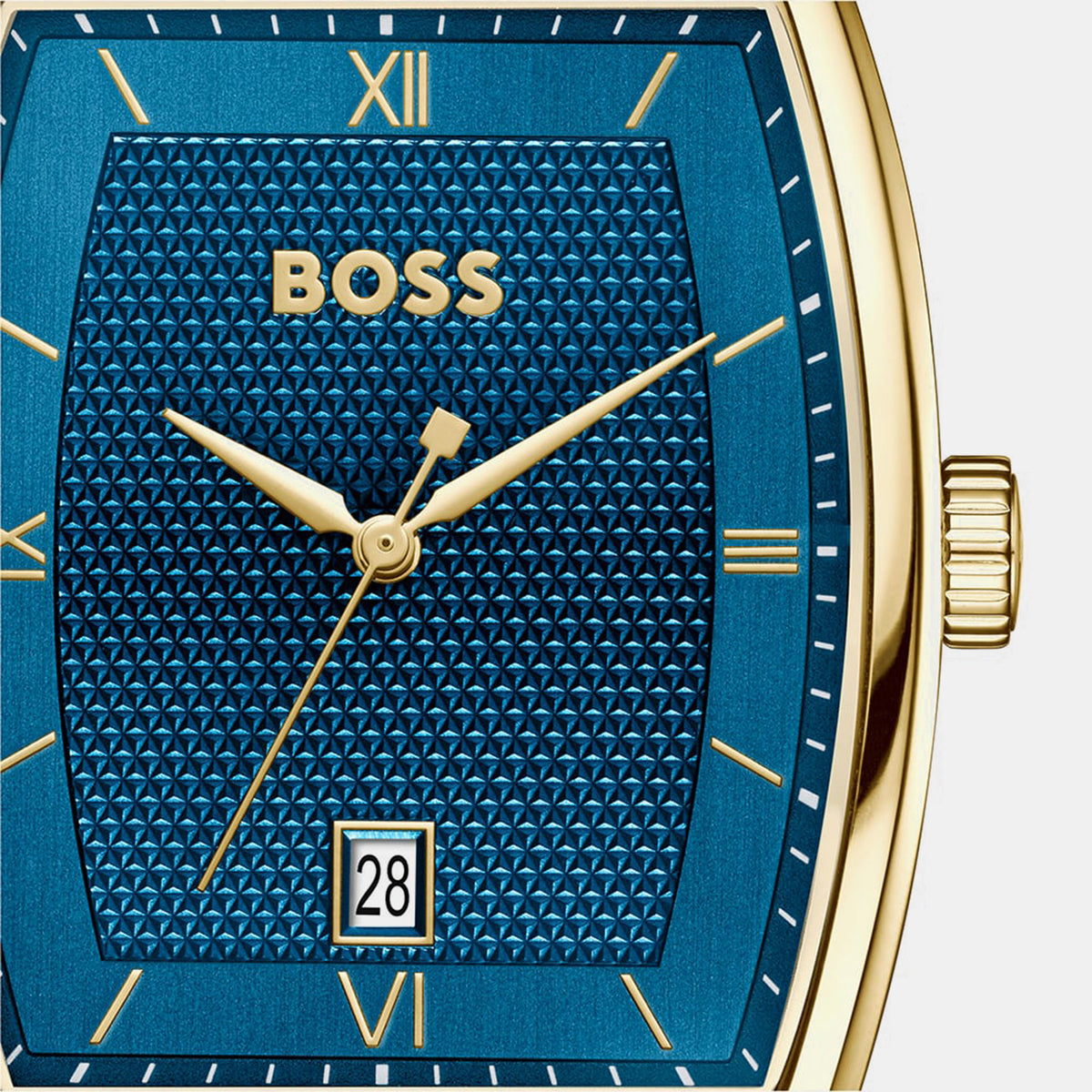 Ark Men Quartz Blue Dial Analog Stainless Steel Watch 1514354