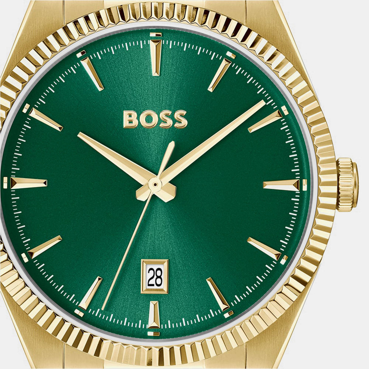 Cheswick Men Quartz Green Dial Analog Stainless Steel Watch 1514355