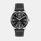 Boss Round Black Analog watch