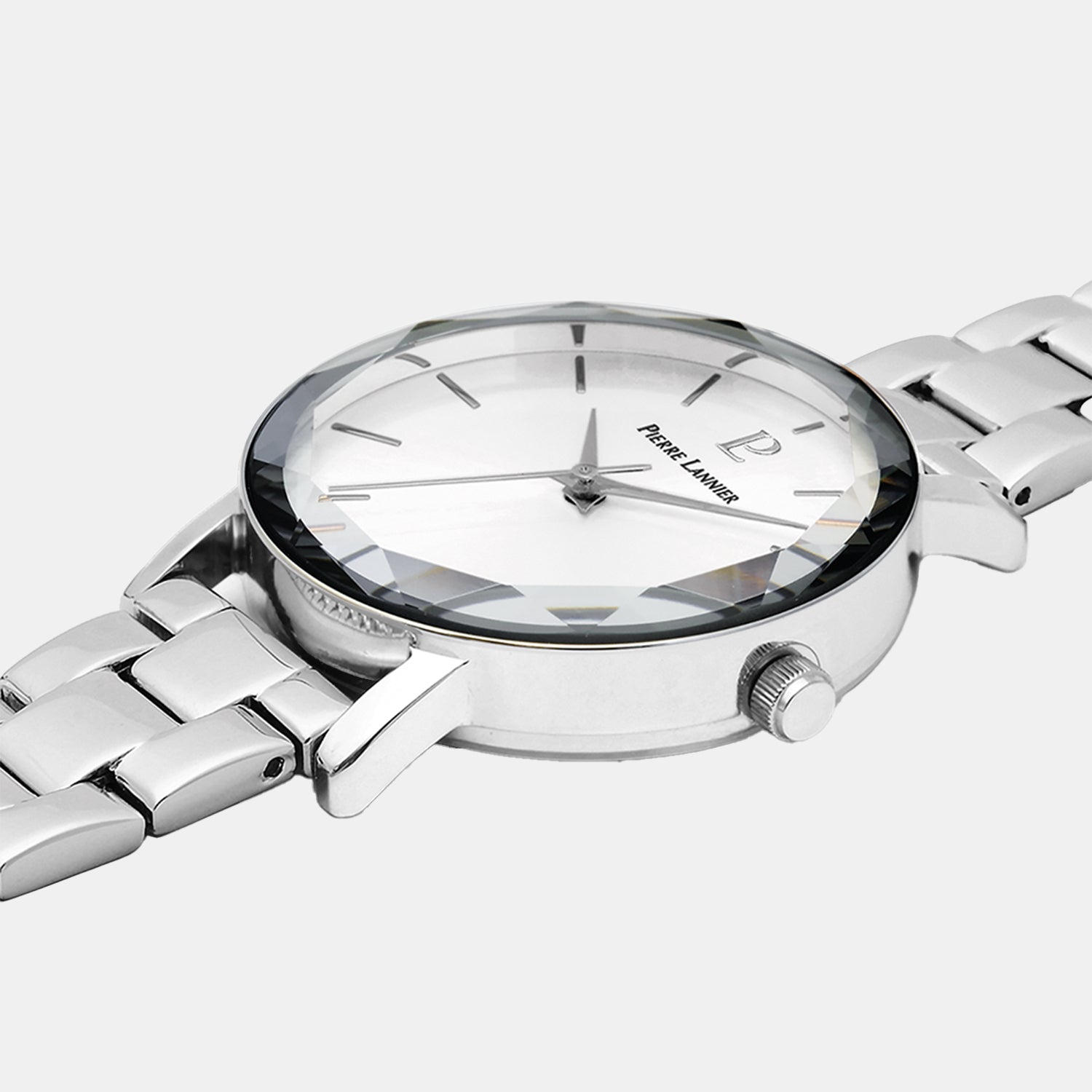 Multiples Women Quartz White Dial Analog Rubber Watch 167D539