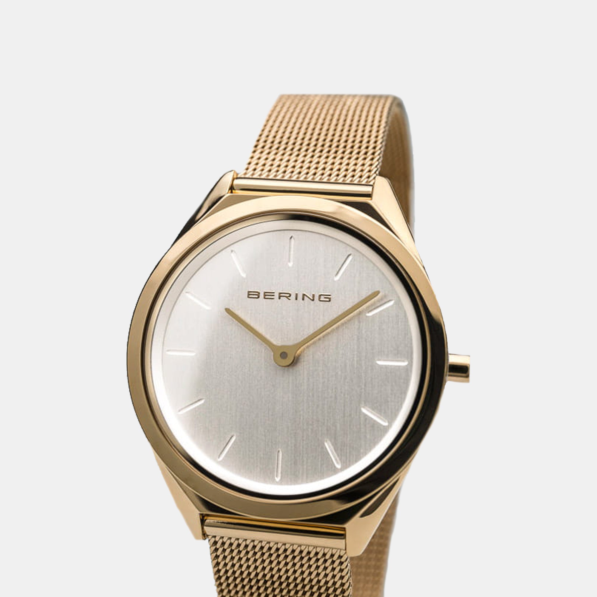 Bering Stainless Steel Round watch